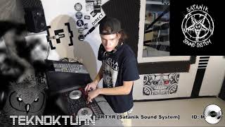 Satanik Sound System  Mix Live  Teknokturn [upl. by Nommad]