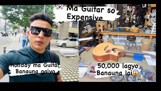 Korea ma Guitar so Expensive50000 won lagyo Banauna lai😱nishantsapkota1997 [upl. by Rice]