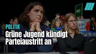 Grüne Jugend tritt geschlossen aus der Partei aus [upl. by Atteniuq509]