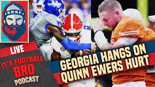 Georgia Struggles amp Quinn Ewers Injured  Its Football Bro Podcast [upl. by Ayaj]