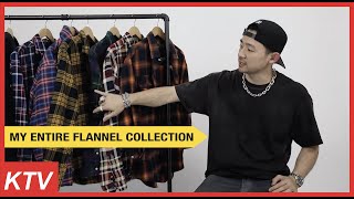 BEST FLANNELS IN MY COLLECTION  HOW TO STYLE [upl. by Trillby]