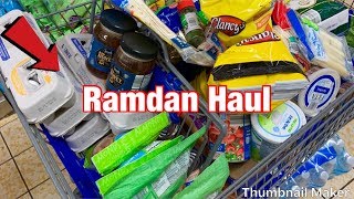 My Ramadan Grocery Hall  Grocery shopping and Recipes Nazkitchenfun [upl. by Fabrianne429]