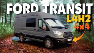 VAN TOUR FORD TRANSIT L4H2 4x4  Oficina  Garaje💯 [upl. by Beora974]