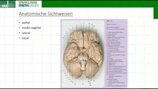 Allgemeine Topographie Neuroanatomie Nachschlagen Lernen Verstehen [upl. by Aisinut875]