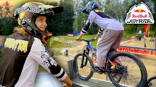 LA PRIMA RAGAZZA ITALIANA AL CRANKWORX [upl. by Otrebla172]