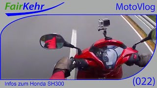 Infos zum Honda SH300 NF05  Hirschberg  MV022 [upl. by Marigolde]