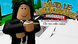 UN FAKE INFLUENCEUR ARNAQUE CES FOLLOWERS    💸 sur BROOKHAVEN 🏡 RP  Roblox film movie [upl. by Asina]