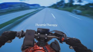 HONDA CB650R Throttle Therapy  Pure Sound  4K [upl. by Noyk158]