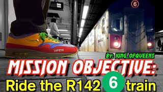 R142 6 train hunt  MISSION [upl. by Ysdnyl]