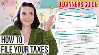 How to File Your Taxes ✅ The NoNonsense Guide for Creators  HMRC Self Assessment [upl. by Aduhey140]