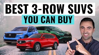 BEST 3 Row SUVs You Can Buy For 2024  Best 7 Seater SUVs For Reliability amp Value [upl. by Levram]