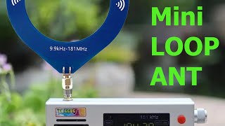 Mini Loop Antenna 9 9KHz to 181MHz HF amp VHF bands Overview by Technology Master [upl. by Friedlander]