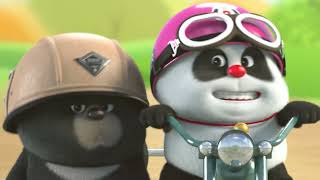 Bamboo Panda❤️ When Alien show up 🐼🐻  Short Animation  shorts panda animation [upl. by Erich858]