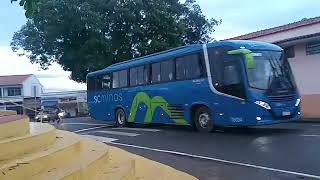 Busscar El Buss 320L MB of 1721L euro VI SC Minas 78024 estudantes [upl. by Disini]