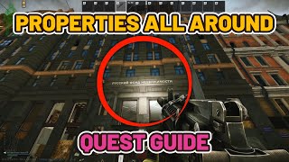 Properties All Around Quest Guide  Streets of Tarkov escapefromtarkov tarkov [upl. by Poul]