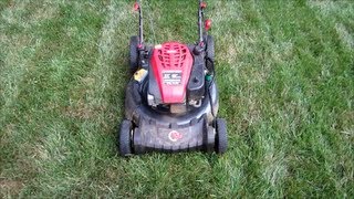 Troy Bilt XP 21quot Lawn Mower 775 HP OHV Briggs amp Stratton  Craigslist Find Part I  June 26 2013 [upl. by Asa]