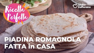 PIADINA ROMAGNOLA FATTA in CASA la RICETTA PERFETTA🥰 [upl. by Knight889]