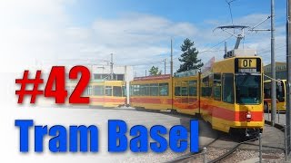 Tram Basel Teil 42 Full ᴴᴰ wenden im Depot [upl. by Warfield]