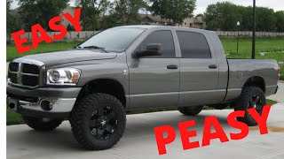 2006 Dodge Ram 2500 Cummins Transmission removal 48RE [upl. by Eolande83]