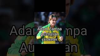 Adam Zampa Australian cricketer [upl. by Reivaxe]