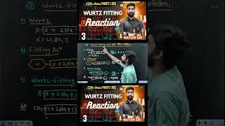 12th chemistry ॥Name reactionWurtzFittingReaction 12thchemistry wurtzfittingreaction haloalkane [upl. by Pirzada]