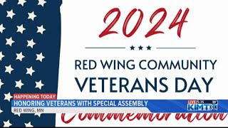 Honoring veterans with a special assembly in Red Wing on Nov 11 [upl. by Ashmead844]