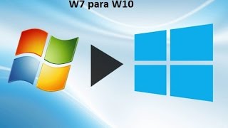 Como atualizar o W7 pirata pra W10 original [upl. by Eddy]