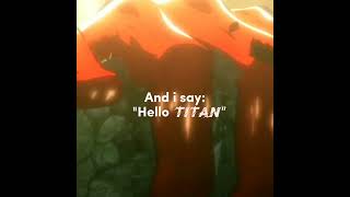 Attack Titan anime gojouedit edit titan erenyeager attackontitanedit bluelock [upl. by Lasiaf652]