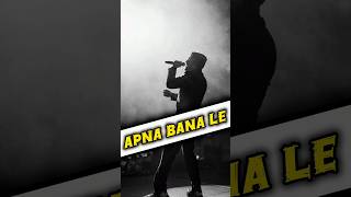 Apna Bana Le song  Aditya Narayan  Bade Miyan Chote Miyan  shorts [upl. by Mossolb491]