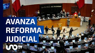 Avalan leyes secundarias de Reforma Judicial en San Lázaro [upl. by Ormiston]