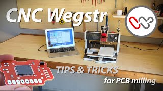 CNC Wegstr tips amp tricks for PCB milling [upl. by Ellenod]