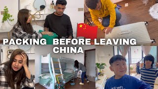 PACKING BEFORE LEAVING CHINA 🇨🇳 🥹 Last Day Memories  Emotional  🥹  SidraMehran Vlogs [upl. by Parsifal]