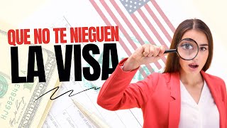 Esto es lo que la embajada americana investiga sobre ti para saber si aprobar tu visa o no [upl. by Enreval]