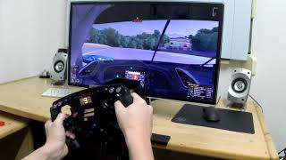 iRacing OSW Direct Drive Wheel Catching Slides and Oversteer [upl. by Aicnerolf]