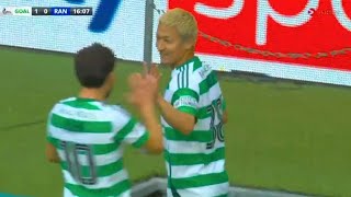 Daizen Maeda Goal Today  FC Celtic vs Rangers Fc 30 Goals Results and Extended Highlights [upl. by Aldric592]