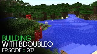 Minecraft  Roofed Forest  Building with BdoubleO  Episode 207 [upl. by Phira648]