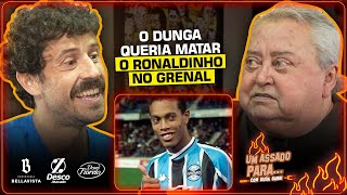 GUERRINHA E O DIA QUE DUNGA PROMETEU PEGAR O RONALDINHO  Cortes do Duda [upl. by Nahama821]