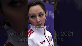 Elizaveta Tuktamysheva sport figureskating elizavetatuktamysheva worldchampionship2021 [upl. by Aggappora]