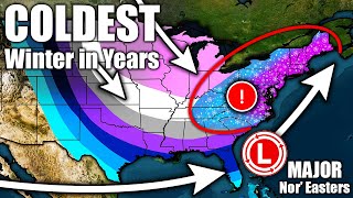 Coldest Winter in Years Models now calling for Massive Snowstorms [upl. by Forcier]