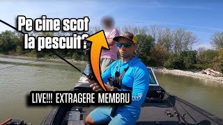 LIVE EXTRAGERE  cu care membru ies la pescuit [upl. by Supple188]