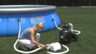 Bestway Chlorinator Setup Video [upl. by Aiza]