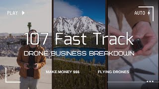 107 Fast Track To Making Money Flying Drones [upl. by Whitten]