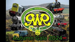 The Gloucestershire and Warwickshire Steam Railway Autumn Gala 2024 [upl. by Silirama]