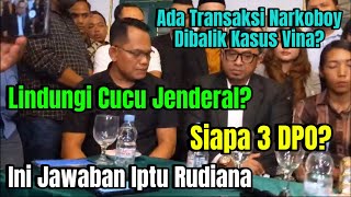 Jawaban Iptu Rudiana Soal Narkoboy Lindungi Cucu Jenderal dan 3 DPO [upl. by Irtimd]