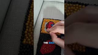 Day 14 of covering this chair with 1 pin per follower pins coverwithpins chair pin cover chai [upl. by Skrap]