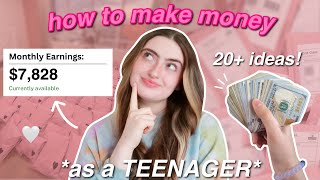 how to make money FAST as a TEEN age 1213141516 [upl. by Chesna]