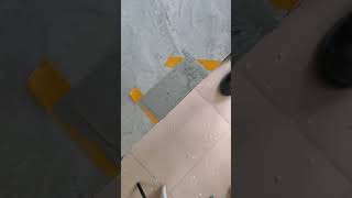 ceramic tile edge repairing easy way to fix your table viral diy foryou trending shorts [upl. by Schaab]