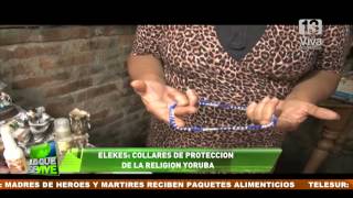 Elekes Los collares de protección de la religión Yoruba [upl. by Dwan430]