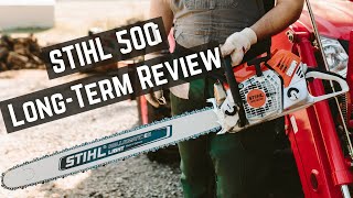 STIHL 500i  LONGTERM REVIEW [upl. by Marguerite]