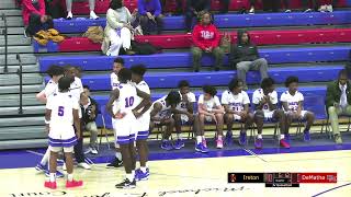 DeMatha JV Basketball vs Bishop Ireton [upl. by Eniamzaj]